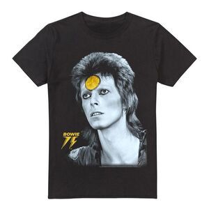 David Bowie Mens Golden Bowie T-Shirt / Black